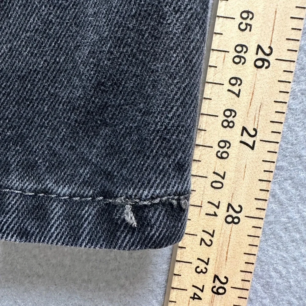 Vintage Levis 550 Faded Black Jeans Mens 46x29 Measures 45x28 Blank Tab Y2K